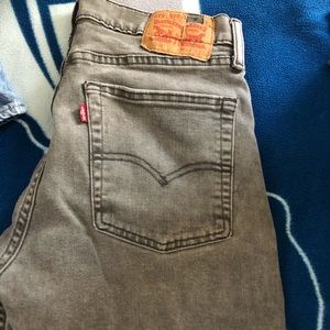 Levis 510 skinny 30x32 grey jeans stretch material